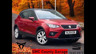 SEAT Arona SE Technology First Edition  Desire RedGrey Roof Only 43642 Mls smccountygarage1997 [upl. by Saylor619]