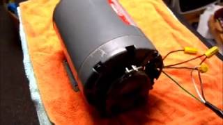 Dayton 115 volt 2 speed motor wiring [upl. by Llerehc155]