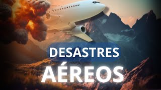 OS PIORES DESASTRES AÉREOS DA HISTÓRIA [upl. by Eesyak]