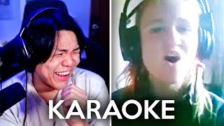 hice karaoke con seguidores 😂 [upl. by Novad212]