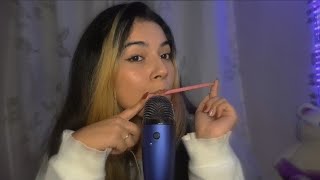 Pen and Pencil nibbling ASMR with New Mic Blue Yeti Nano [upl. by Nob592]