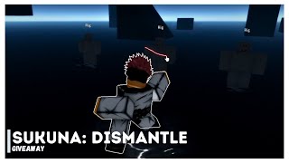 ROBLOX STUDIO  Sukunas Dismantle Giveaway [upl. by O'Neill]