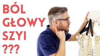 ‼️NAJWAŻNIEJSZE MIĘŚNIE i punkty spustowe na ból szyi i ból głowy‼️ Dr n med Marcin Wytrążek [upl. by Atikin]