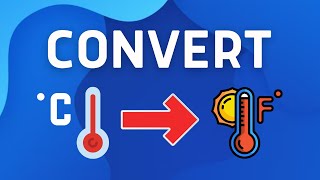 How to Convert Celcius to Farenheit [upl. by Adnwahsat]