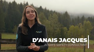 DANAIS JACQUES  AGSAFE FIELD REPRESENTATIVE PROFILE [upl. by Lelia]