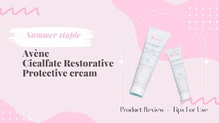 AveneUSA Why my family loves Cicalfate Restorative Protective Cream [upl. by Anerb954]