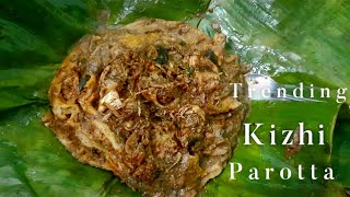 kizhi porotta recipe dum parotta recipe vazha ilai kizhi parotta [upl. by Melissa]