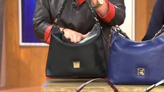 Dooney amp Bourke Saffiano Leather Hobo with Jane Treacy [upl. by Naed535]