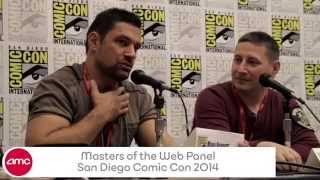 AMCs Masters Of The Web Comiccon 2014 Panel [upl. by Aneekas53]