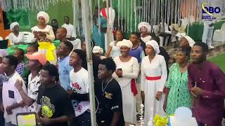 Moro dance at IBODE ASEYORI 40th Anniversarypraise the Lord Oh my soul [upl. by Eppilihp]