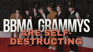 No Grammy Nomination For BTS  BBMA Grammy Journey To Irrelevance [upl. by Diena]