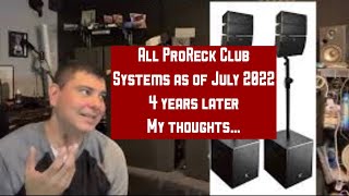 All ProReck club systems 4 years later … My thoughts And overview… [upl. by Eelinnej]