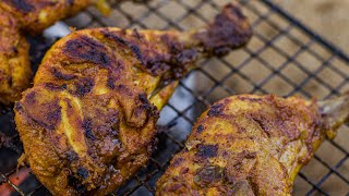 Grilled Chicken  Charcoal Grilled Chicken  Outdoor Cooking  Uchils kitchen [upl. by Morrell10]