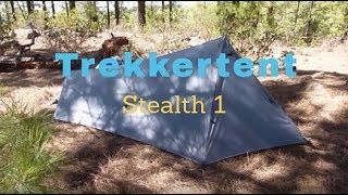 Trekkertent Stealth 1 Tent [upl. by Ilahtan853]