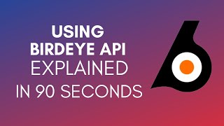 How To Use Birdeye API 2024 [upl. by Kinsler]