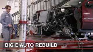 Auto Body Repair  Straighten Frame [upl. by Basilio]