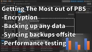 Getting the most out of Proxmox Backup Server Backing up other data Offsite syncs and more [upl. by Liahcim]