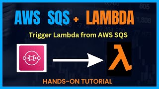 Trigger AWS Lambda from AWS SQS Queue  How to integrate Lambda with AWS SQS [upl. by Esmond]