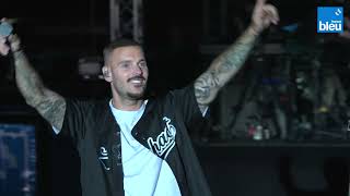 M Pokora chante quotTombéquot au France Bleu Live à La Ciotat [upl. by Eirroc]