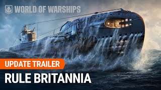 British Submarines in World of Warships  Cinematic Gameplay Trailer [upl. by Einnel]