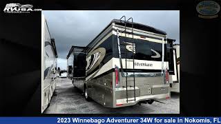 Remarkable 2023 Winnebago Adventurer Class A RV For Sale in Nokomis FL  RVUSAcom [upl. by Profant]