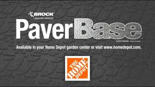 Brock PaverBase Easy Installation  Home Depot [upl. by Nawaj]