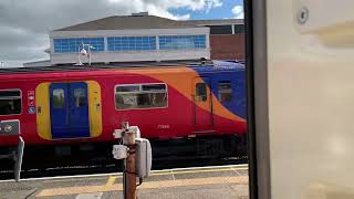 Full Journey on The District Line From Wimbledon To Upminster Via Victoria S7 Stock Whistle [upl. by Marius]