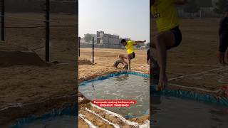 Long jump training in water  longjump [upl. by Edana759]