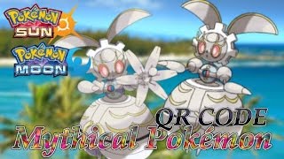 FREE MYTHICAL MAGEARNA QR SCAN  Pokemon Sun amp Moon [upl. by Staffan]