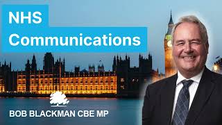 NHS Communications and the Sodium Valproate Scandal Bob Blackman CBE MP Harrow East [upl. by Stevie]