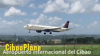 cibao international airportplane spotting [upl. by Leshia186]