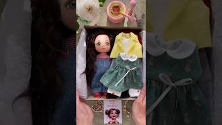 Dolls with living faces🌱🌸diy toybox minigiftbox dolls gift [upl. by Amelia385]