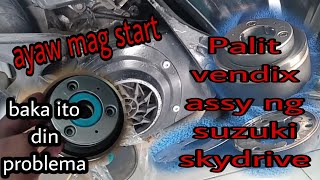 Suzuki skydrive 125 vendix drive replacement [upl. by Eremahs]