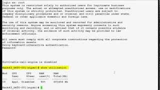 How to Enable and Disable CPU measurements on an Avaya Media Gateway G450 [upl. by Geer802]