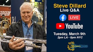 Steve Dillard  Live Trumpet QampA [upl. by Alben]