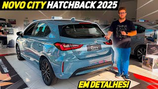 NOVO CITY HATCHBACK 2025 TOURING  CHEGA MAIS COMPLETO [upl. by Susan326]