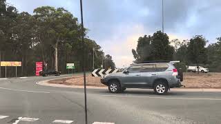 Caboolture Queensland to Brisbane via M1 Bruce Highway australia [upl. by Alvie]