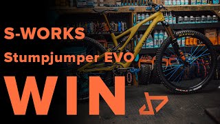 YOU could WIN this SWORKS Stumpjumper EVO DREAM BUILD FREE delivery and open WORLDWIDE [upl. by Sunderland746]