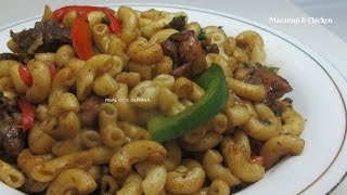 Macaroni and Chicken step by step Recipe Video II Real Nice Guyana [upl. by Meade]