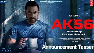 Aamir Khan New Movie AK56  Announcement Teaser  Rajkumar Santoshi  24 Dec 2024 [upl. by Secnarf]