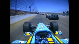 F1 2004 Alonso incredible start USA [upl. by Nnaegroeg]