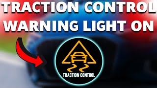 Traction control warning light is on Reasons and what to do [upl. by Placidia]