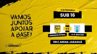 JARAGUÁ FUTSAL x A D BALCAM  CAMPEONATO CATARINENSE SUB 16 [upl. by Norvin]