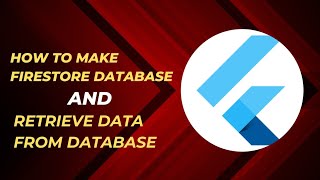 Firestore database and Retrieve data tutorial [upl. by Annaihr]