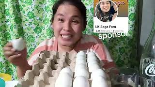 1tray balot mukbang challenge😋😋 [upl. by Ecirp]