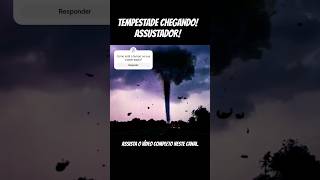 URGENTE TEMPESTADE CHEGANDO O QUE VAI ACONTECER ALERTA VERMELHO DE ONDA DE CALOR [upl. by Alissa380]