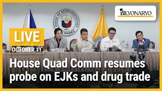 House Quad Comm probes EJKs and illegal drug trade [upl. by Eskil]