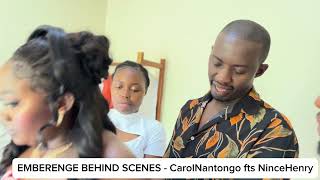 carol Nantongo  EMBERENGE VIDEO BEHIND THE SCENE [upl. by Yeleak]