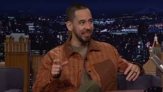 Mike Shinoda reacts to running into the mic stand during live performance [upl. by Guimond]