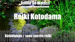 Reiki musique méditationséance soin à distance avec sons sacrés kotodamas 432hz [upl. by Scammon]